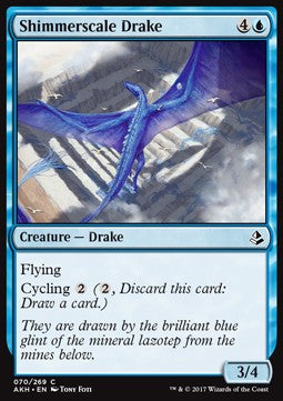 Shimmerscale Drake - Amonkhet (Common) [AKH-70] Main image