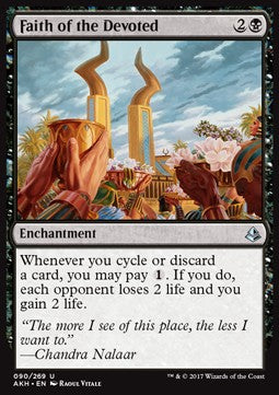 Faith of the Devoted - Amonkhet (Uncommon) [AKH-90] Main image