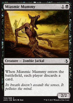 Miasmic Mummy - Amonkhet (Common) [AKH-100] Immagine principale del prodotto