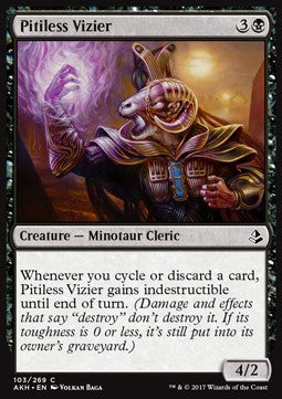 Pitiless Vizier - Amonkhet (Common) [AKH-103] Hover Image