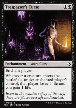 Trespasser's Curse - Amonkhet (Common) [AKH-112] Main image