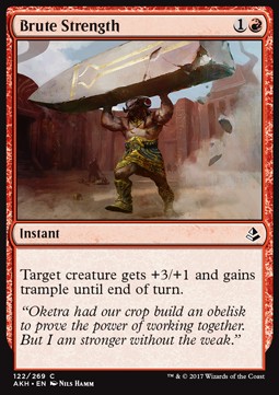 Brute Strength - Amonkhet (Common) [AKH-122] Hover Image