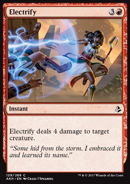 Electrify - Amonkhet (Common) [AKH-129] Hover Image