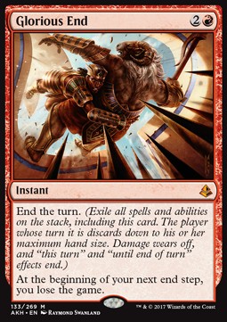Glorious End - Amonkhet (Mythic) [AKH-133] Main image