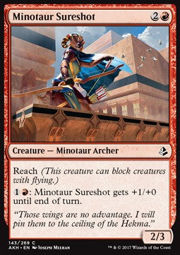 Minotaur Sureshot - Amonkhet (Common) [AKH-143] Hover Image