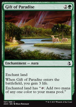 Gift of Paradise - Amonkhet (Common) [AKH-167] Immagine principale del prodotto