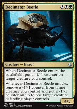 Decimator Beetle - Amonkhet (Uncommon) [AKH-197] Hover Image