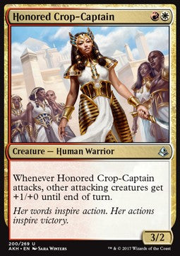 Honored Crop-Captain - Amonkhet (Uncommon) [AKH-200] Immagine principale del prodotto