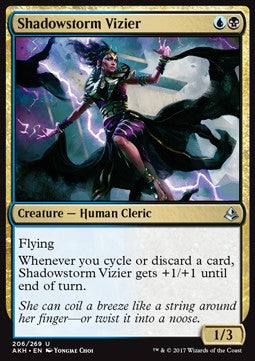 Shadowstorm Vizier - Amonkhet (Uncommon) [AKH-206] Immagine principale del prodotto
