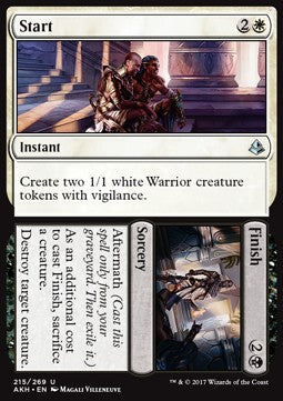 Start // Finish - Amonkhet (Uncommon) [AKH-215] Hover Image