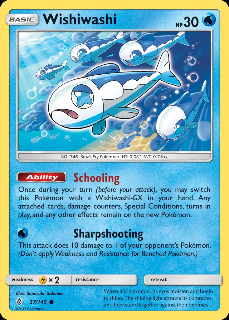 Wishiwashi - Guardians Rising (Common) [GRI-37] Imagen principal del producto