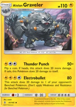 Alolan Graveler - Guardians Rising (Uncommon) [GRI-41] Hover Image