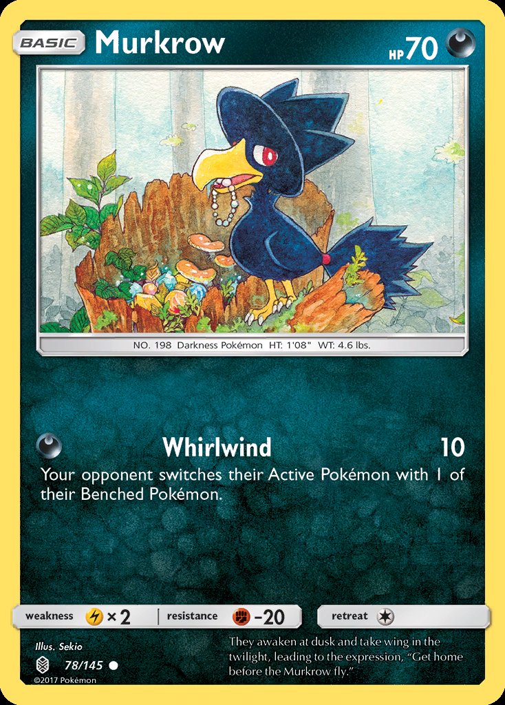 Murkrow - Guardians Rising (Common) [GRI-78] Immagine principale del prodotto
