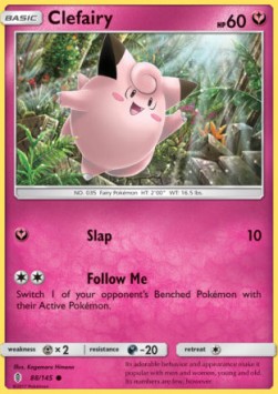 Clefairy - Guardians Rising (Common) [GRI-88] Hover Image