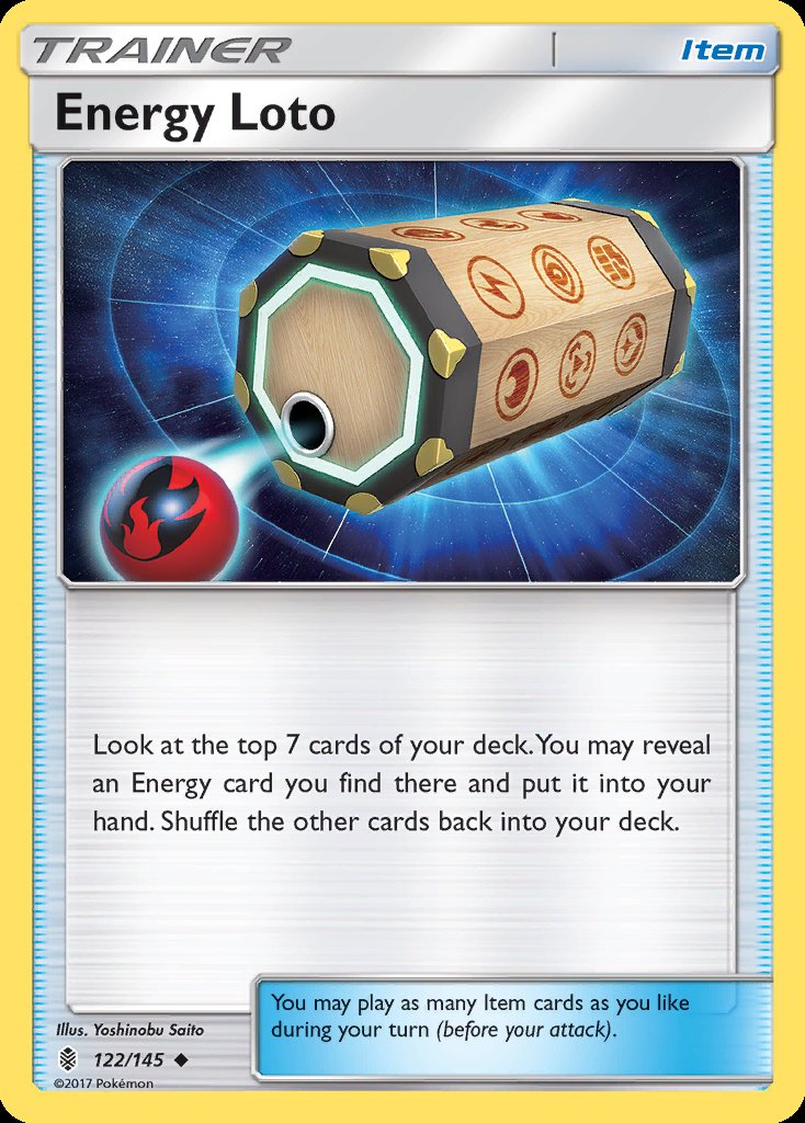 Energy Loto - Guardians Rising (Uncommon) [GRI-122] Immagine principale del prodotto