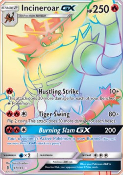 Incineroar GX - Guardians Rising (Secret Rare) [GRI-147] Hover Image