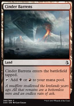 Cinder Barrens - Amonkhet (Common) [AKH-280] Main image