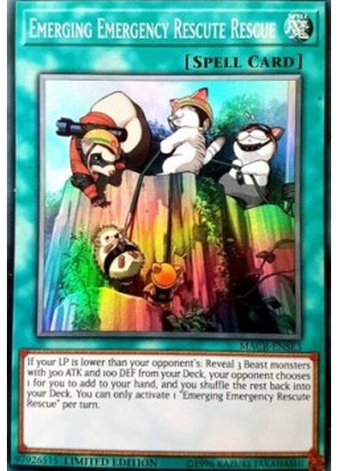 Emerging Emergency Rescute Rescue — Maximum Crisis (MACR-SE3) Yu-Gi-Oh! card Main image