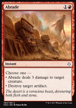 Abrade - Hour of Devastation (Uncommon) [HOU-83] Hover Image