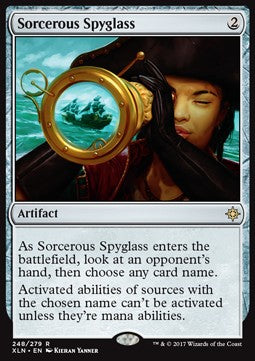Sorcerous Spyglass - Ixalan (Rare) [XLN-248] Main image