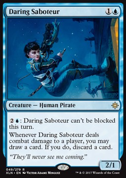Daring Saboteur - Ixalan (Rare) [XLN-49] Main image