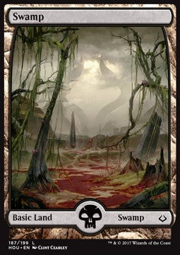 Swamp (V.1) - Hour of Devastation (Land) [HOU-187] Hauptbild