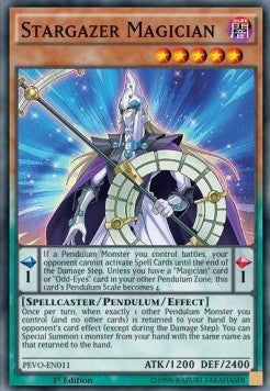 Stargazer Magician - Pendulum Evolution (Super Rare) [PEVO-011] Imagen principal del producto