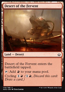 Desert of the Fervent - Hour of Devastation (Common) [HOU-170] Immagine principale del prodotto