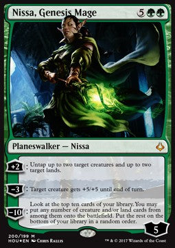 Nissa, Genesis Mage - Hour of Devastation (Mythic) [HOU-200] Hauptbild