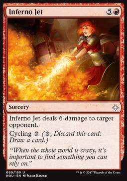 Inferno Jet - Hour of Devastation (Uncommon) [HOU-99]