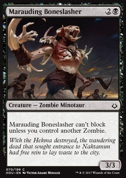 Marauding Boneslasher - Hour of Devastation (Common) [HOU-70] Hoofdafbeelding