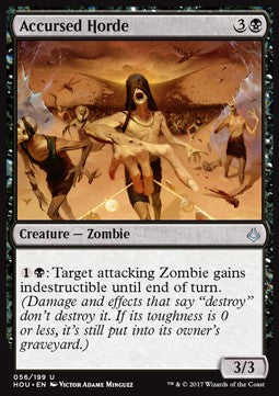Accursed Horde - Hour of Devastation (Uncommon) [HOU-56] Hauptbild