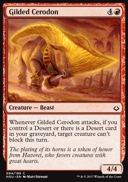 Gilded Cerodon - Hour of Devastation (Common) [HOU-94] Hauptbild