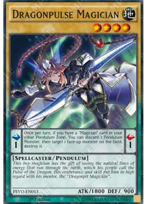Dragonpulse Magician — Pendulum Evolution (PEVO-013) Yu-Gi-Oh! card Immagine principale del prodotto