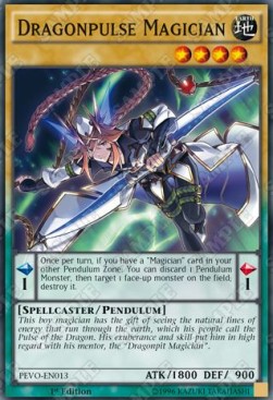 Dragonpulse Magician - Pendulum Evolution (Super Rare) [PEVO-013] Hover Image