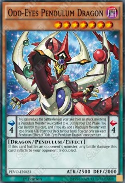 Odd-Eyes Pendulum Dragon - Pendulum Evolution (Super Rare) [PEVO-023] Imagen principal del producto