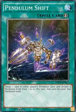 Pendulum Shift - Pendulum Evolution (Super Rare) [PEVO-037] Hover Image