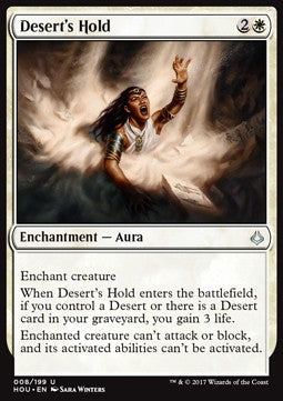 Desert's Hold - Hour of Devastation (Uncommon) [HOU-8] Hoofdafbeelding
