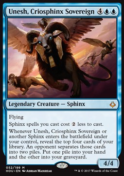 Unesh, Criosphinx Sovereign - Hour of Devastation (Mythic) [HOU-52] Hauptbild
