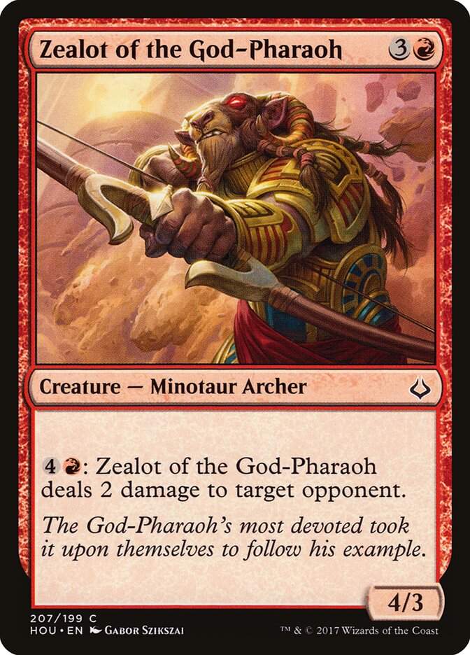 Zealot of the God-Pharaoh - Hour of Devastation (Common) [HOU-207] Main image