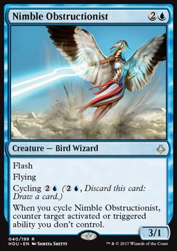 Nimble Obstructionist - Hour of Devastation (Rare) [HOU-40] Hauptbild