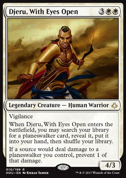 Djeru, With Eyes Open - Hour of Devastation (Rare) [HOU-10] Hauptbild