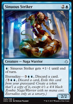 Sinuous Striker - Hour of Devastation (Uncommon) [HOU-45] Hoofdafbeelding