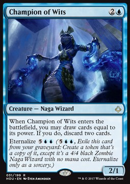 Champion of Wits - Hour of Devastation (Rare) [HOU-31] Immagine principale del prodotto