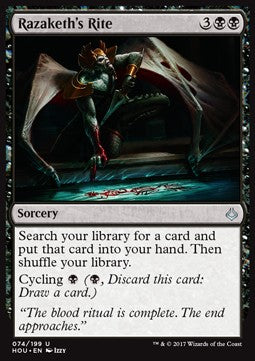 Razaketh's Rite - Hour of Devastation (Uncommon) [HOU-74] Hauptbild