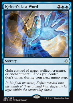 Kefnet's Last Word - Hour of Devastation (Rare) [HOU-39] Hoofdafbeelding
