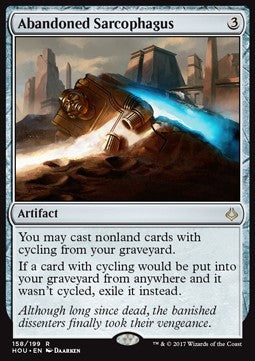 Abandoned Sarcophagus - Hour of Devastation (Rare) [HOU-158] Hover Image