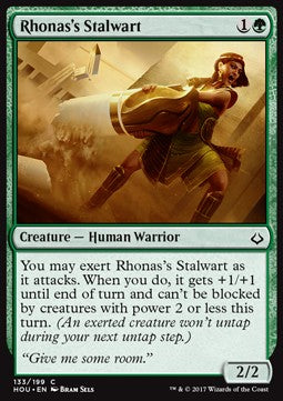 Rhonas's Stalwart - Hour of Devastation (Common) [HOU-133] Hover Image