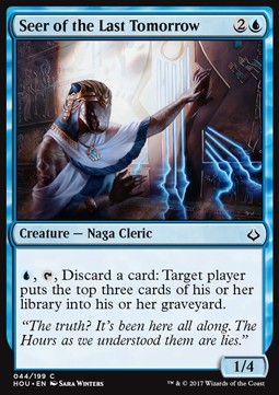 Seer of the Last Tomorrow - Hour of Devastation (Common) [HOU-44] Hoofdafbeelding