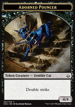 Adorned Pouncer Token - Hour of Devastation (Token) [HOU-T01]